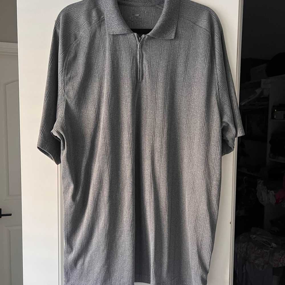 Classic Gray Polo Shirt